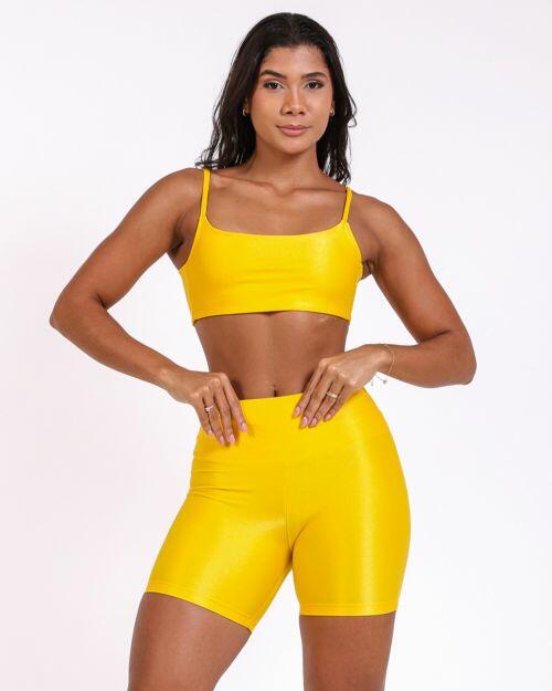 Conjunto Short Bermuda Compress�o + Top Ju