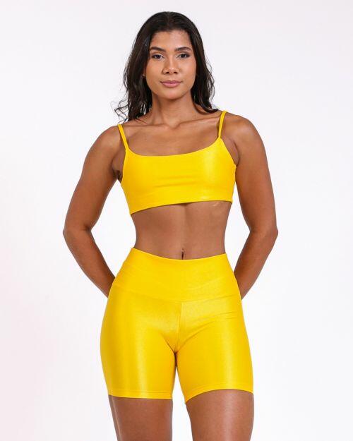 Conjunto Short Bermuda Compress�o + Top Ju