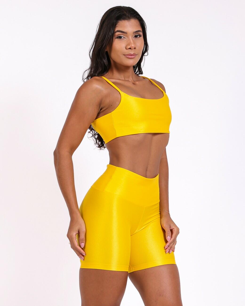 Conjunto Short Bermuda Compressão + Top Ju