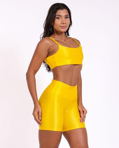Conjunto Short Bermuda Compressão + Top Ju