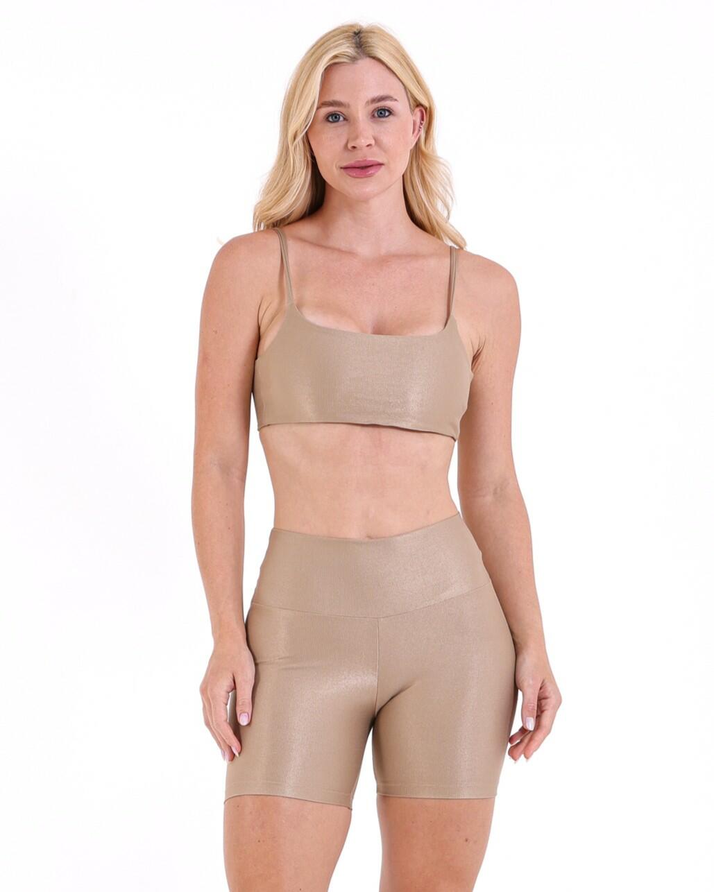 Conjunto Short Bermuda Compressão + Top Ju