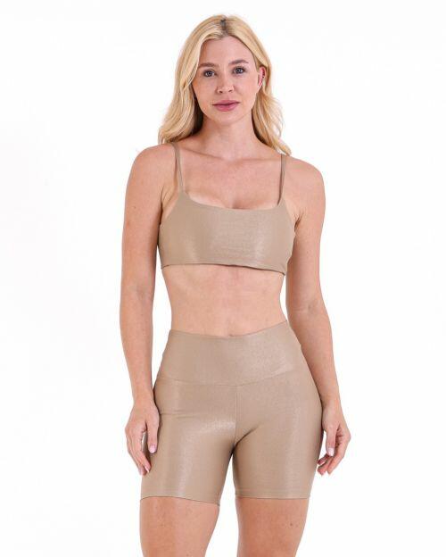 Conjunto Short Bermuda Compress�o + Top Ju