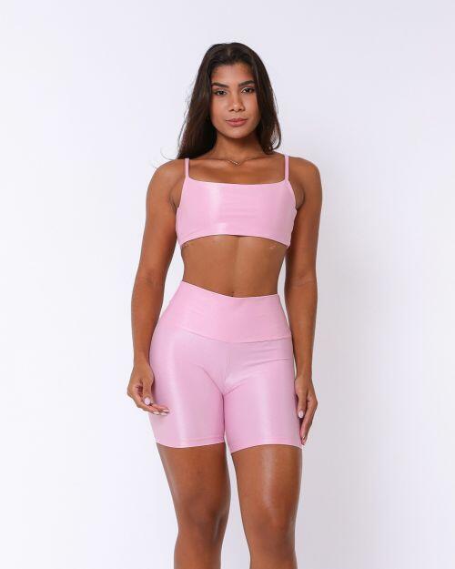 Conjunto Short Bermuda Compressão + Top Ju