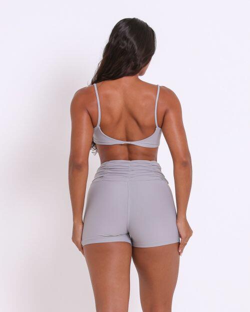 Conjunto Short Básico Cós Franzido Light + Top Ju