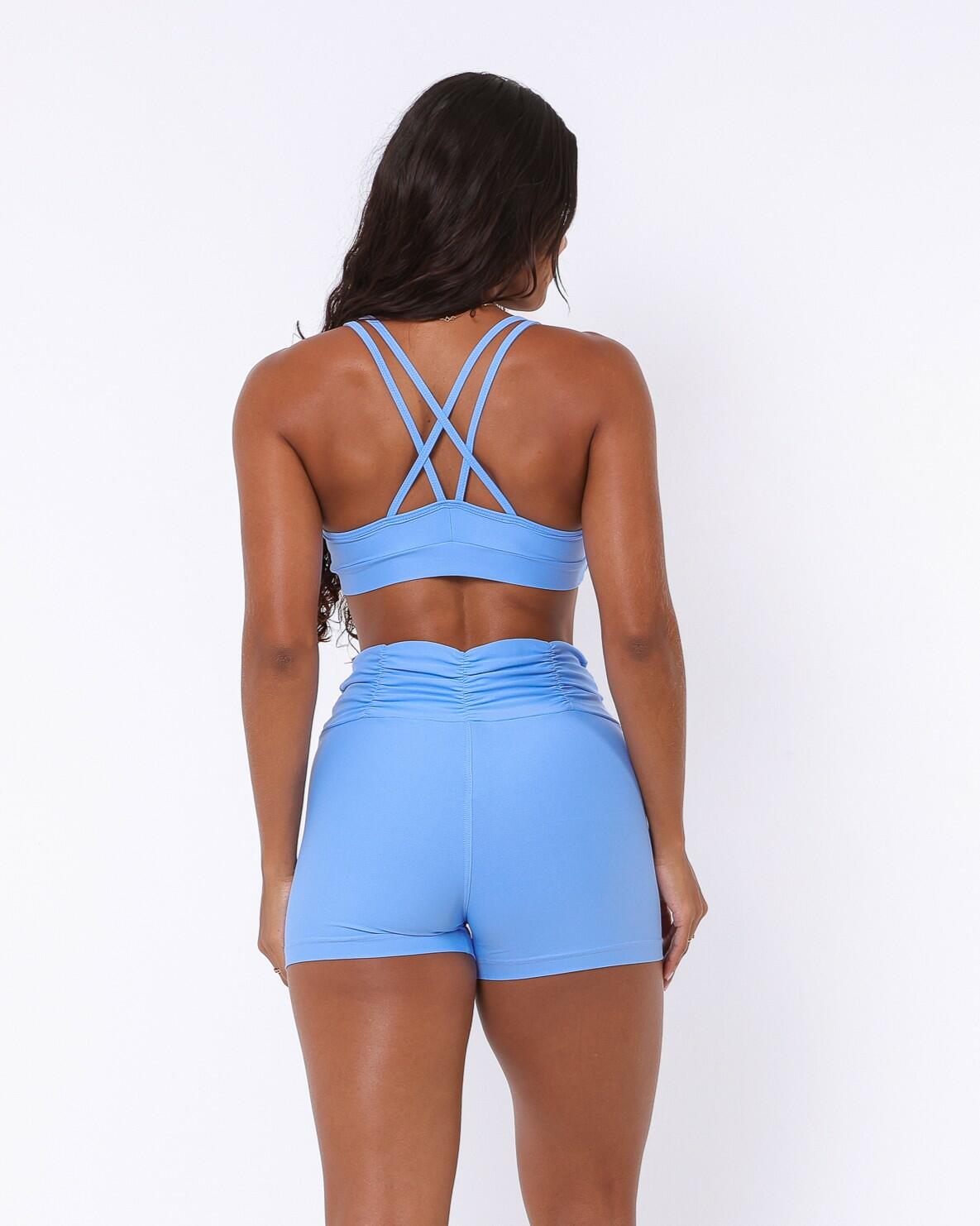 Conjunto Short Básico Cós Franzido Light + Top Lu
