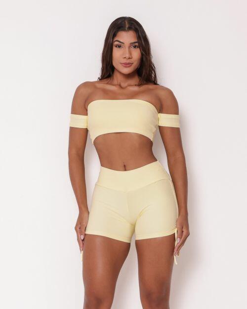 Conjunto Short Cross Light + Top Ciganinha