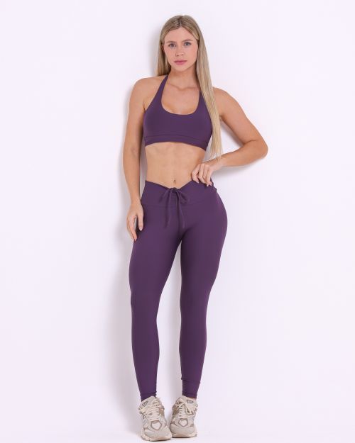 Conjunto Calça Legging Empina Light + Top Jhully