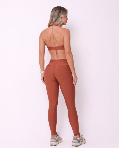 Conjunto Calça Legging Empina Light + Top Jhully