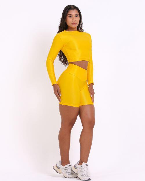Conjunto Short Bermuda Compressão + Top Maria