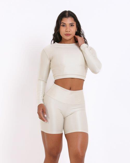 Conjunto Short Bermuda Compressão + Top Maria