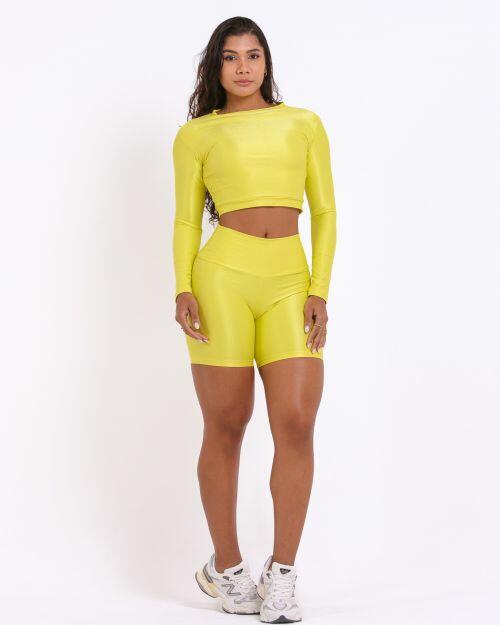 Conjunto Short Bermuda Compressão + Top Maria