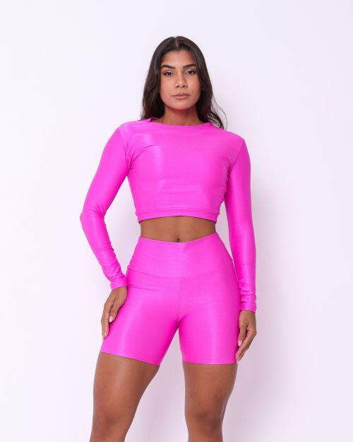 Conjunto Short Bermuda Compressão + Top Maria