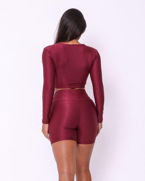 Conjunto Short Bermuda Compressão + Top Maria