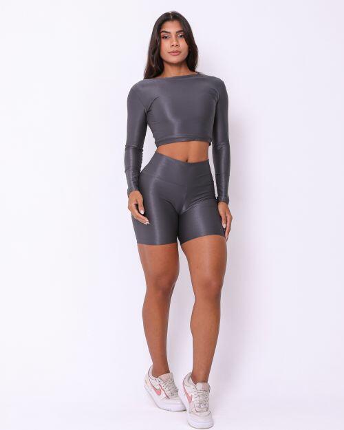 Conjunto Short Bermuda Compressão + Top Maria