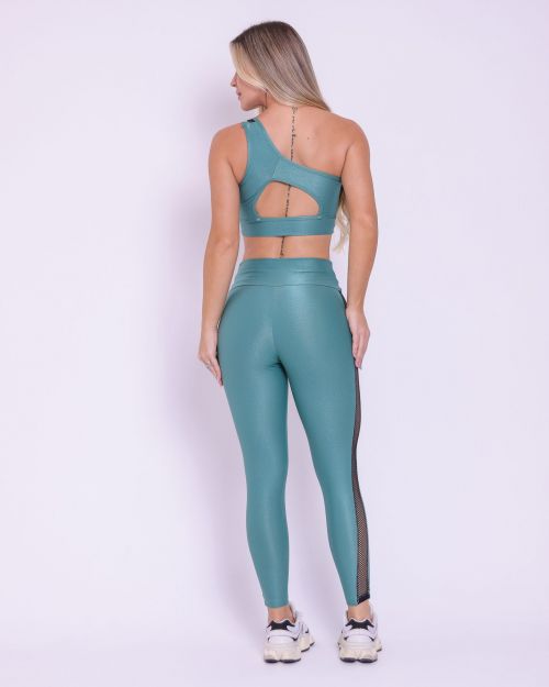 Conjunto Calça Legging Essence Compressão + Top Paloma Essence