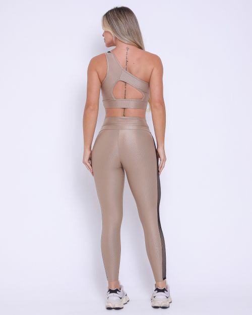 Conjunto Calça Legging Essence Compressão + Top Paloma Essence