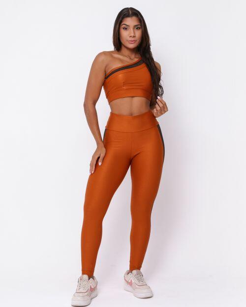 Conjunto Calça Legging Essence Compressão + Top Paloma Essence