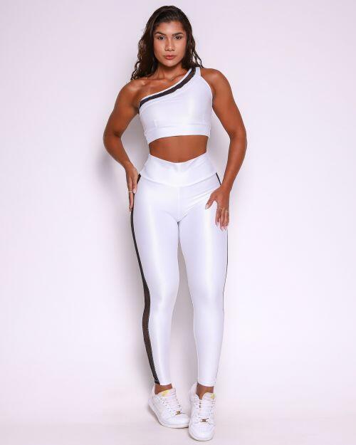 Conjunto Calça Legging Essence Compressão + Top Paloma Essence