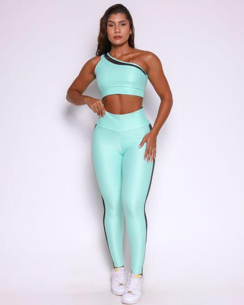 Conjunto Calça Legging Essence Compressão + Top Paloma Essence