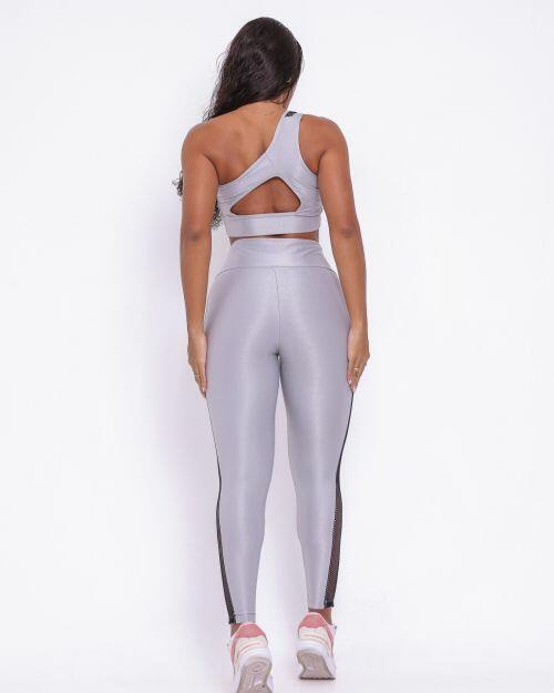 Conjunto Calça Legging Essence Compressão + Top Paloma Essence