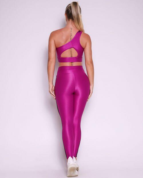 Conjunto Calça Legging Essence Compressão + Top Paloma Essence