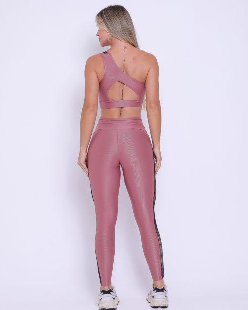 Conjunto Calça Legging Essence Compressão + Top Paloma Essence