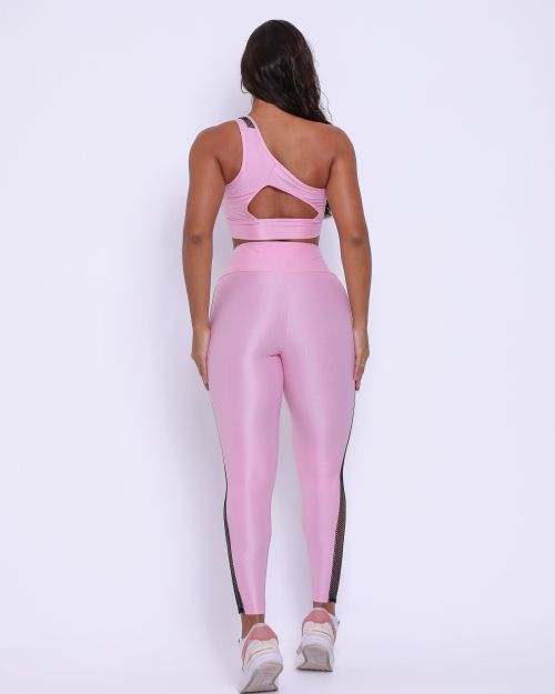 Conjunto Calça Legging Essence Compressão + Top Paloma Essence