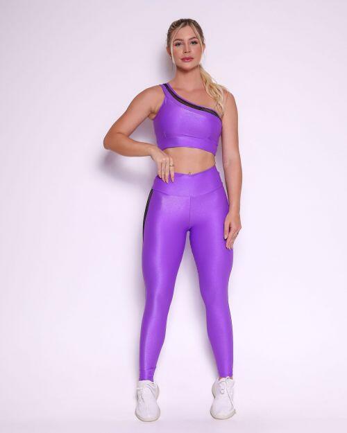 Conjunto Calça Legging Essence Compressão + Top Paloma Essence