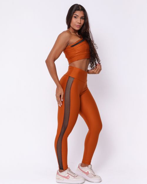 Conjunto Calça Legging Essence Compressão + Top Paloma Essence