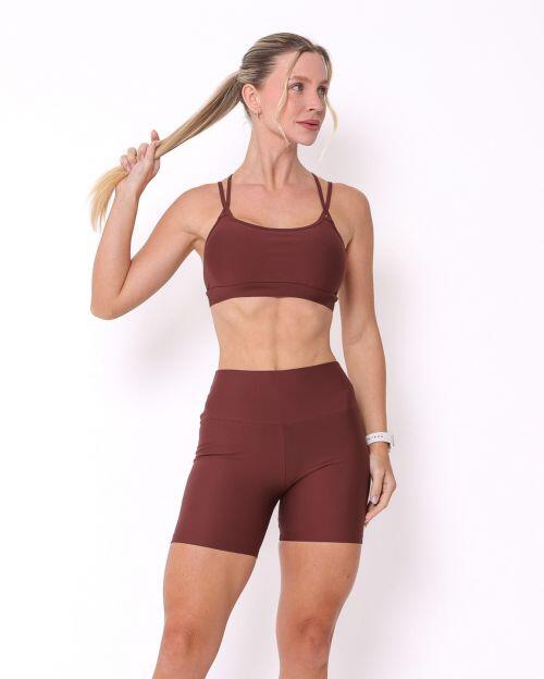 Conjunto Short Bermuda Light + Top Lu