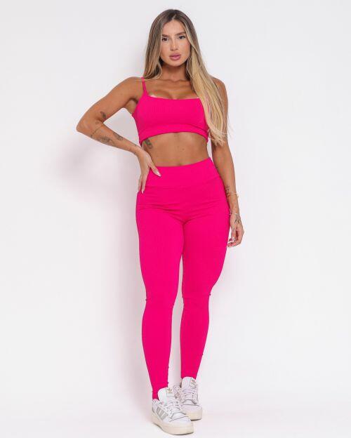 Conjunto Calça Básica Valência + Top Bruna