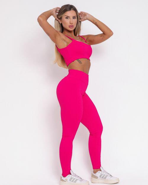 Conjunto Calça Básica Valência + Top Bruna