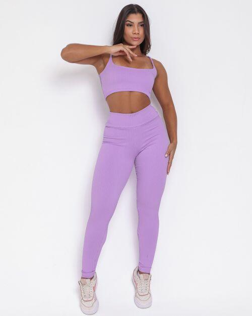 Conjunto Calça Básica Valência + Top Bruna