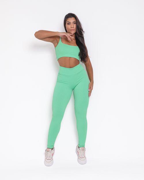 Conjunto Calça Básica Valência + Top Bruna