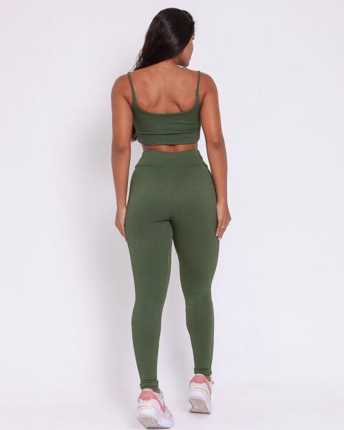 Conjunto Calça Básica Valência + Top Bruna