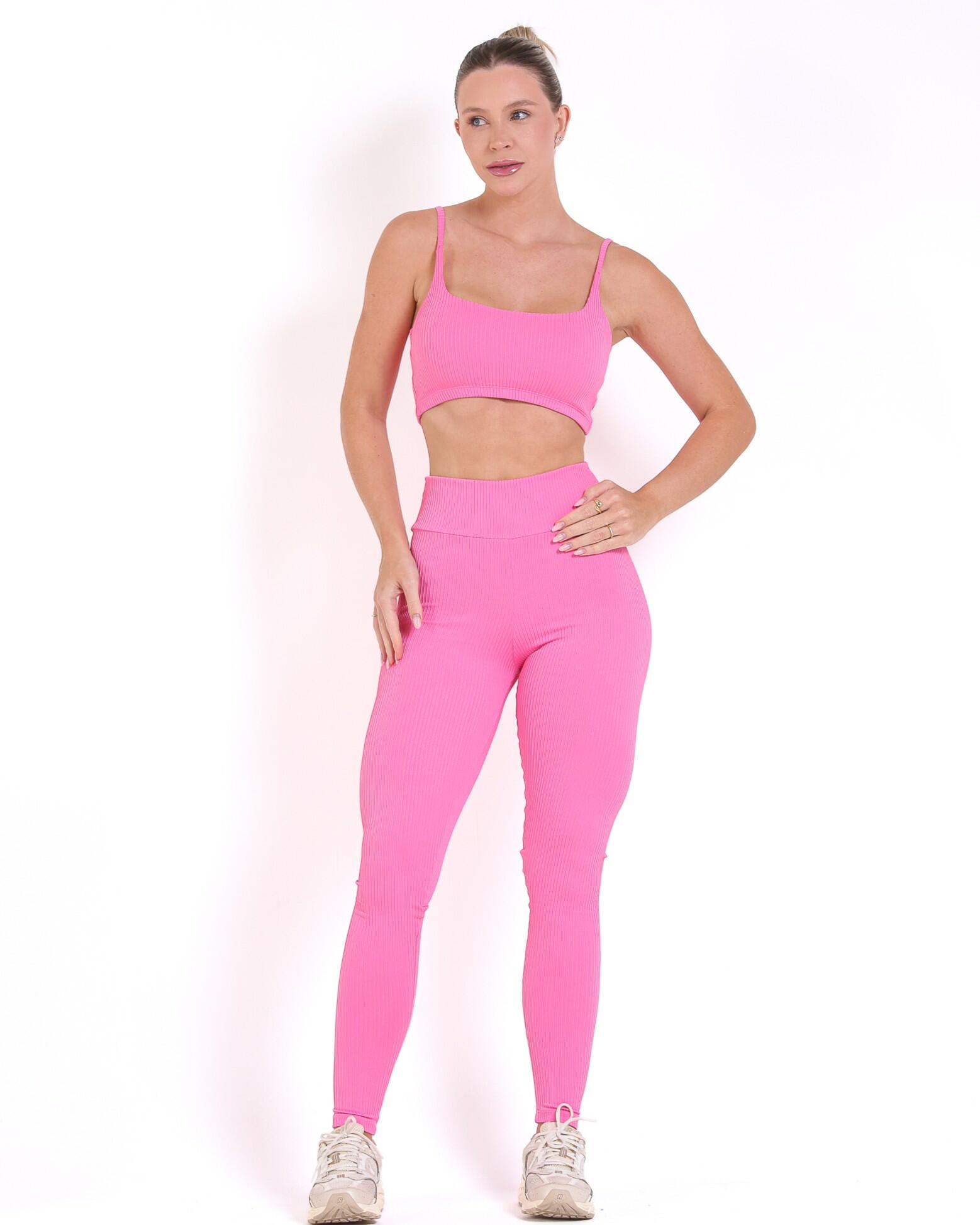 Conjunto Calça Básica Valência + Top Bruna