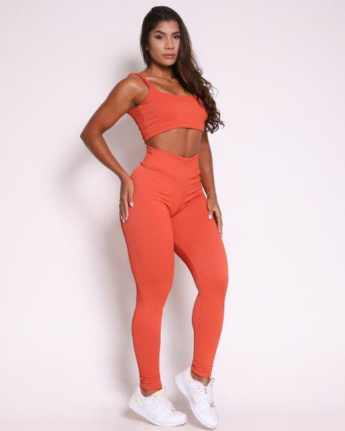 Conjunto Calça Básica Valência + Top Bruna