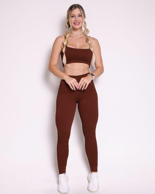 Conjunto Calça Básica Valência + Top Bruna