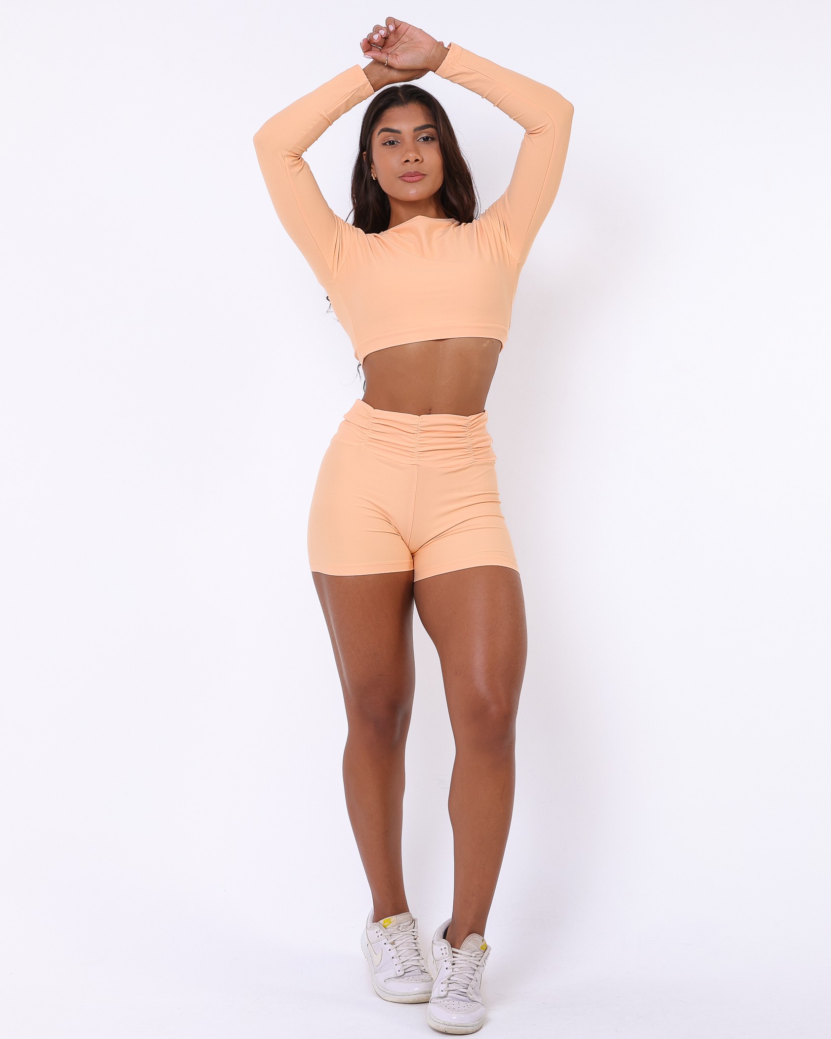Conjunto Short Básico Cós Franzido Light + Top Maria