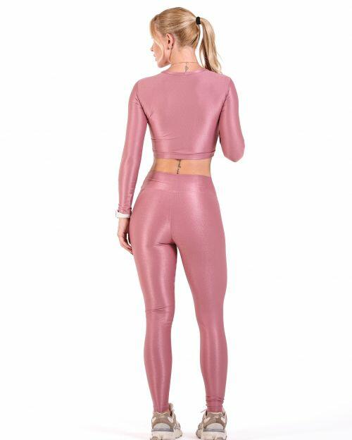 Conjunto Calça Legging Básica Compressão + Top Maria