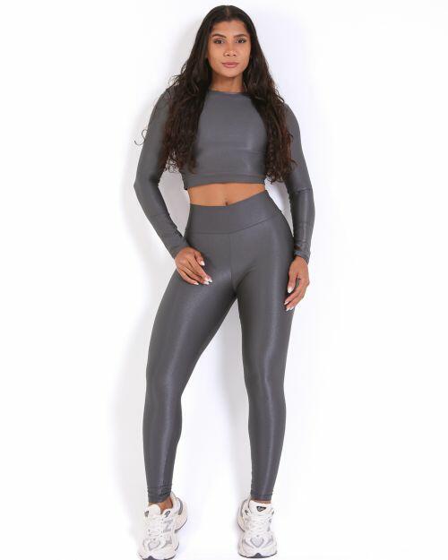 Conjunto Calça Legging Básica Compressão + Top Maria