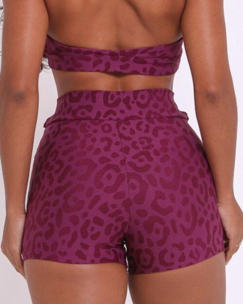 Short B�sico C�s Cruzado New On�a Fit