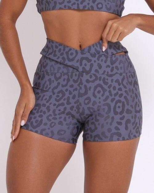 Short B�sico C�s Cruzado New On�a Fit