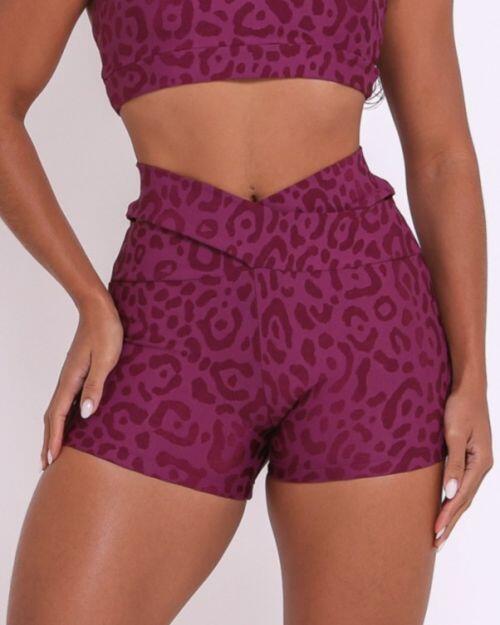 Short B�sico C�s Cruzado New On�a Fit