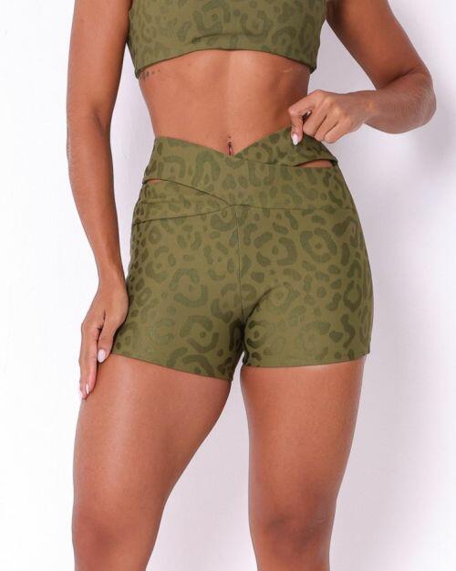 Short B�sico C�s Cruzado New On�a Fit