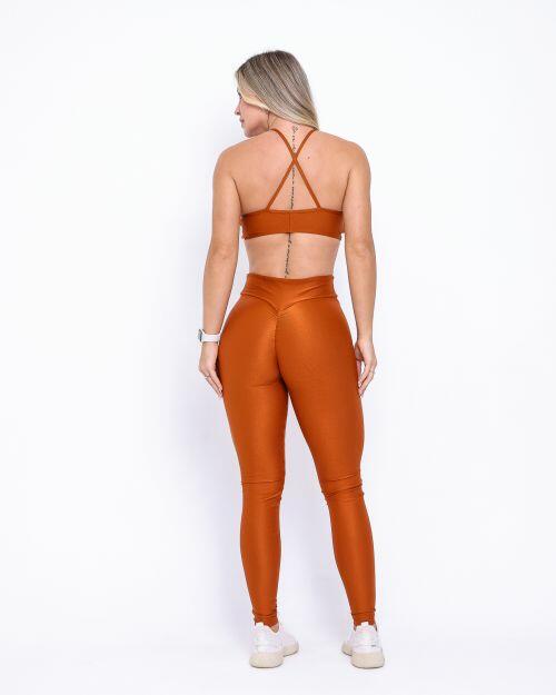 Macacão Empina Decotado Compressão