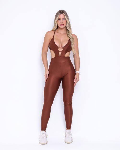 Macac�o Empina Decotado Compress�o