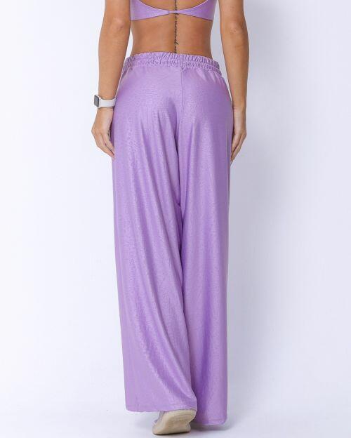 Calça Pantalona Wide Croco