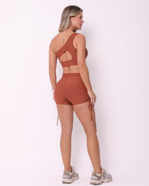 Conjunto Short Cross Light + Top Paloma