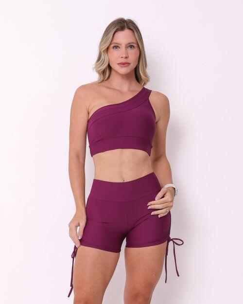 Conjunto Short Cross Light + Top Paloma